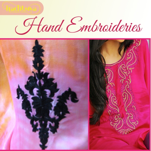 hand embroideries